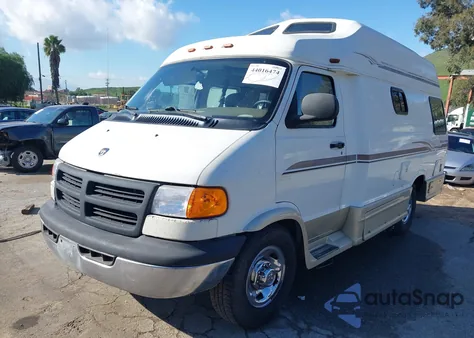 2000 Dodge Ram Van 3500 Conversion from USA, damaged, VIN 2B6LB31Z4YK123272